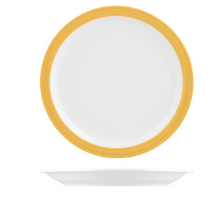 Studio Narrow Rim Plate | 230mm Sandgroper Yellow