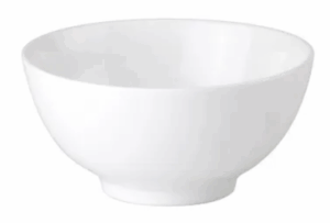 Royal Porcelain Rice Bowl | White 190mm