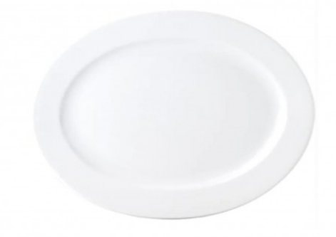 Platter Oval | White 310mm