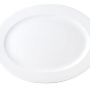 Platter Oval | White 230mm