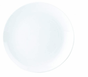 Royal Porcelain Plate Deep | White 300mm