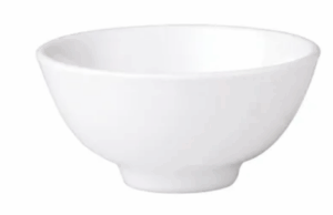 Royal Porcelain Rice Bowl | 100mm White