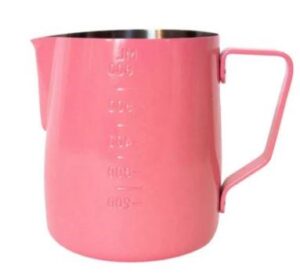 Jug Frothing 600ml Pink