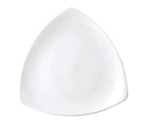 Plate Coupe Triangle | White 260mm