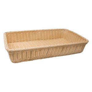Rectangular Display Cane Basket