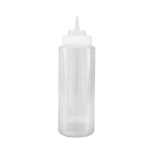 Squeeze Bottle Plastic | Clear 1ltr