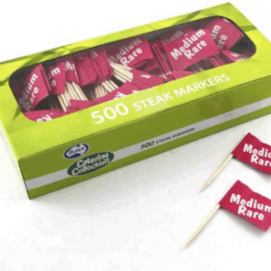 Steak Marker Flag Med/Rare 500