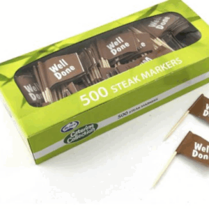 Steak Marker Flag Well Pkt 500