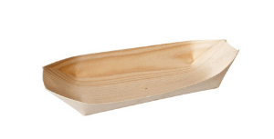 Boat-Bio Wood 80mm  Pkt 100