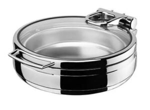 Induction Chafer Round Large Glass Lid |