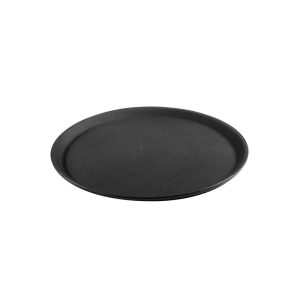 Tray Round Non Slip Bar | Black 280mm