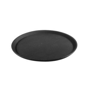 Tray Round Non Slip Bar | Black 350mm