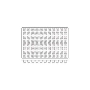 Silicon Mould Mini Cube 25x25x24mm 88 Cup Ctn 1