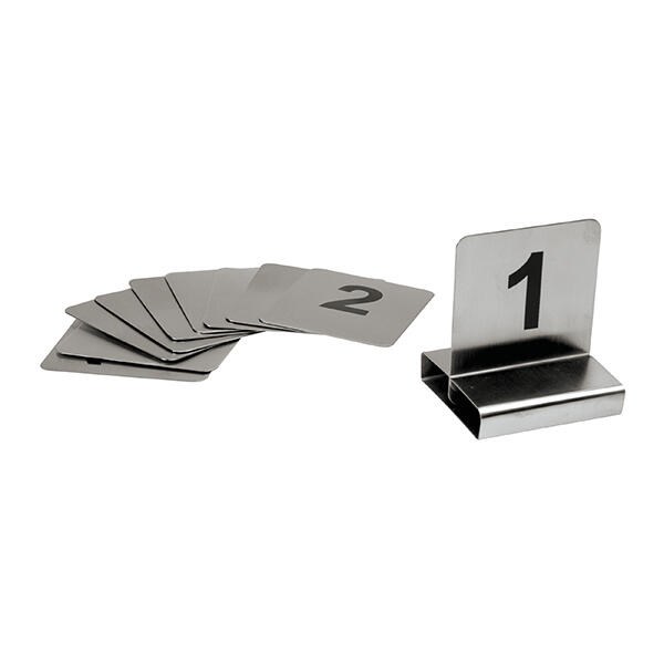 Table Number Small Flat S/S 31-40