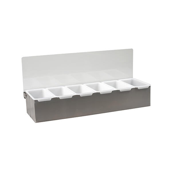 Condiment Dispenser | 6 Holders S/S