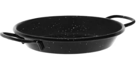 Paella Pan Enamelled Deep 150mm