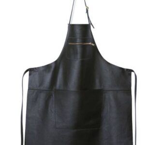 Apron Leather Amazing Black