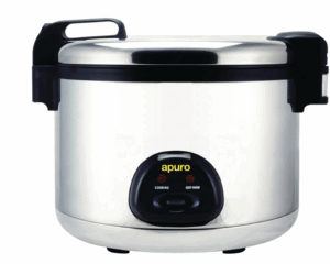 Apuro Rice Cooker 20lt cooked, 9ltr dry