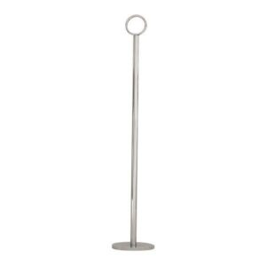 Ring Clip Table Number Stand | Heavy base 450mm