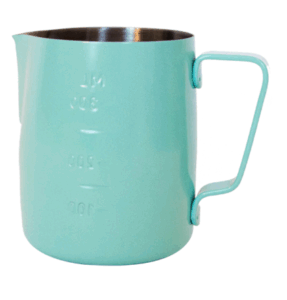 Jug Frothing 600ml Teal Blue