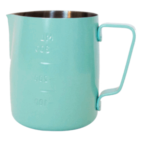 Jug Frothing 600ml Teal Blue