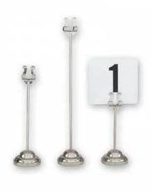 Harp Clip Table Number Stand | Heavy Base 150mm