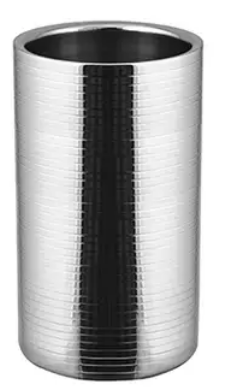 Wine Cooler 18/8 S/S Ribbed 1/12