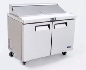 Atosa Chilled Sandwich Prep Table 2 Door | 1225mm