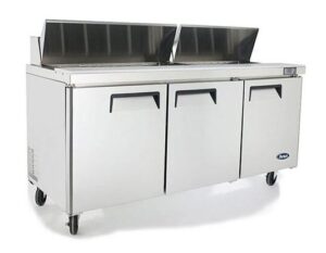 Atosa Chilled Sandwich Prep Table 3 Door | 1846mm