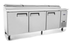 Atosa Chilled Pizza Prep Table 3 Door | 2362mm