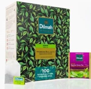 Dilmah Teabags Jasmine Green 100's