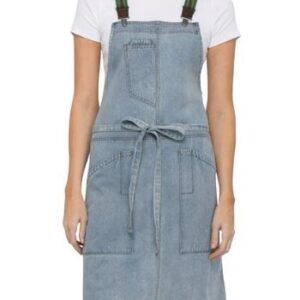 Apron Bib Berkeley Sky Blue