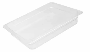 Steam Pan Poly Clear 1/2 | 65mm