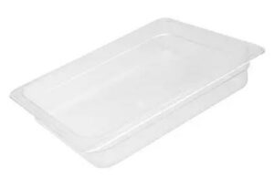 Steam Pan Poly Clear 1/2 | 200mm
