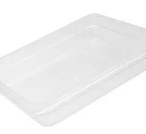 Steam Pan Poly Clear 1/2 | 200mm