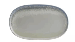 Oval Coupe Plate | Cloud 305x180mm