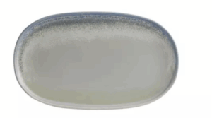 Oval Coupe Plate | Cloud 355x215mm