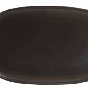 Oval Coupe Plate | Rust 305x180mm