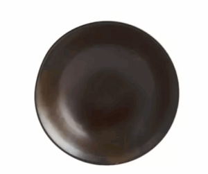 Round Deep Bowl | Rust 230mm
