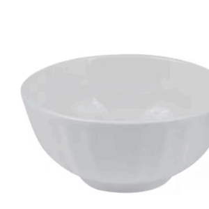 Scalloped Round Bowl | Snow 180mm