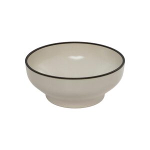 Mod Round Bowl | 182mm Dusted White
