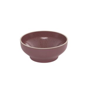 Mod Round Bowl 160mm Smokey Plum