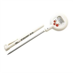 Thermometer Digital Round -10c-+200c Probe
