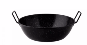 Paella Pan Enamelled Deep 140mm
