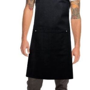 Apron Cross Back Byron Blk