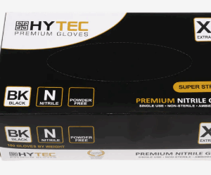 Gloves Black Nitrile XL