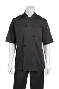 Chef Jacket Basic Mens Canberra Black 2XL