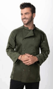 Chef Jacket Mojave Mens Green XL