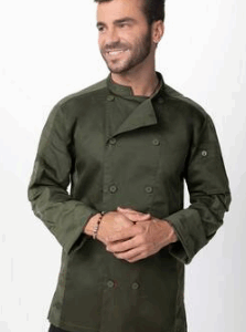 Chef Jacket Mojave Mens Green XL