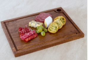 Serving/Chopping Board Wooden | with Groove 305x200mm